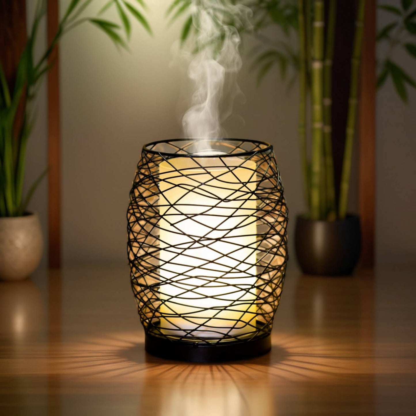 Diffuseur d'arôme Volupsia en Verre et Métal + Télécommande